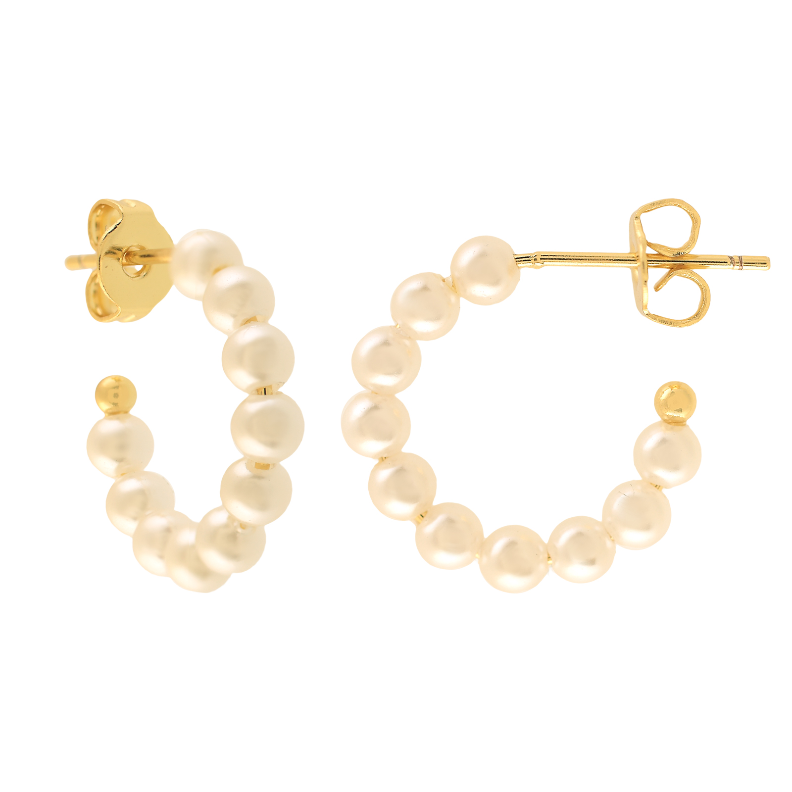 OPEN BRACELET WITH RHODIUM-PLATED ZIRCONS