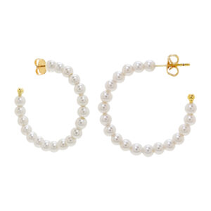 Pearl hoop 25mm