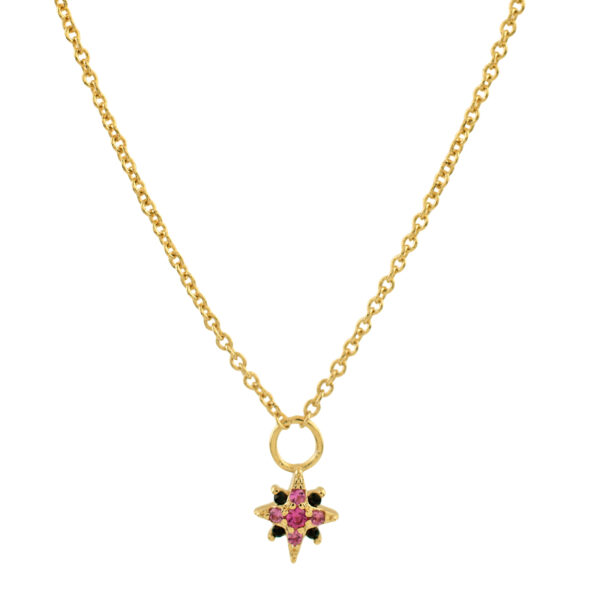 STAR NECKLACE WITH ZIRCONIA