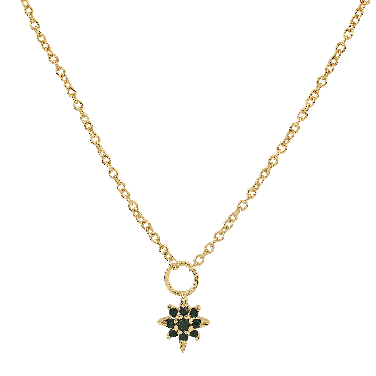 STAR NECKLACE WITH ZIRCONIA