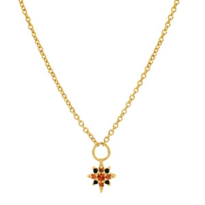 STAR NECKLACE WITH ZIRCONIA