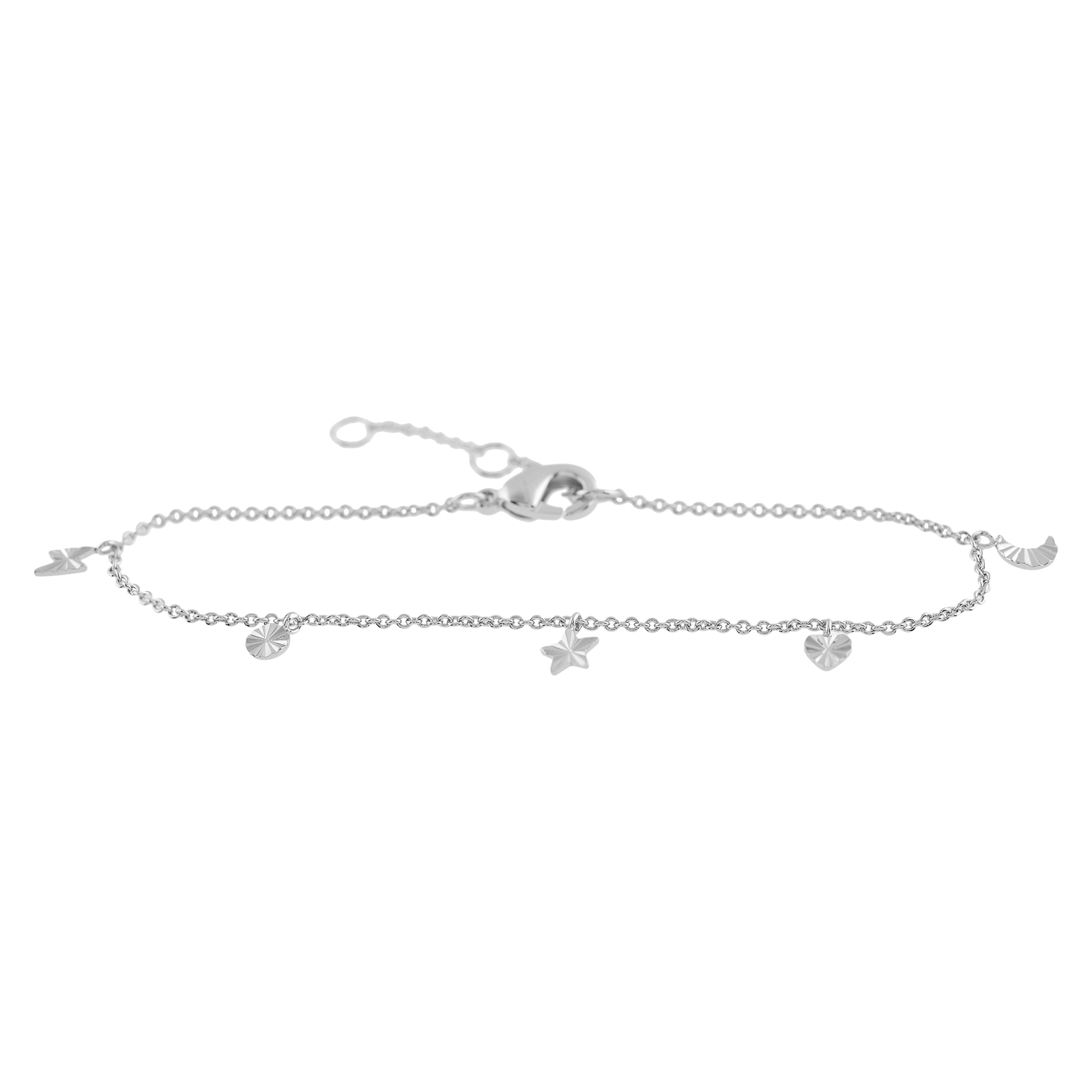 BRACELET WITH EMBOSSED PENDANTS
