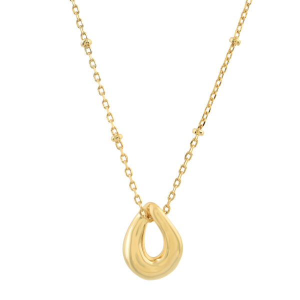 NECKLACE WITH DROP PENDANT