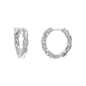 CLOSED RING 15MMX2MM WITH ZIRCONS