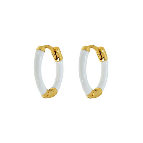 THICK RING WITH COLOR ENAMEL
