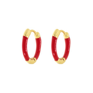 THICK RING WITH COLOR ENAMEL