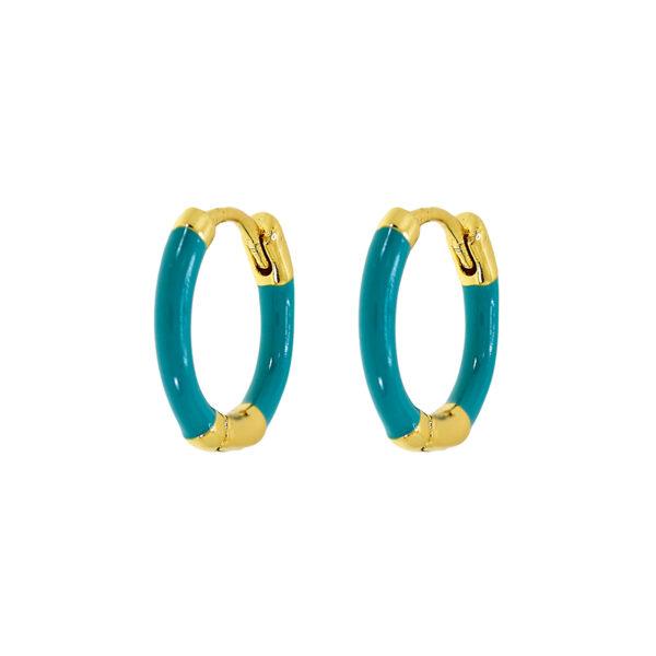 THICK RING WITH COLOR ENAMEL