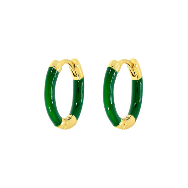 THICK RING WITH COLOR ENAMEL