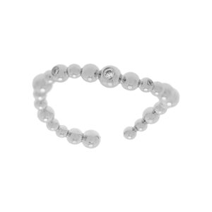 RING WITH ZIRCONIA UNIVERSAL SIZE