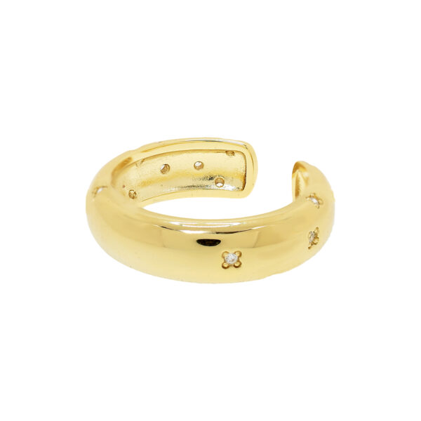 UNIVERSAL SIZE RING WITH HUNTER STARS