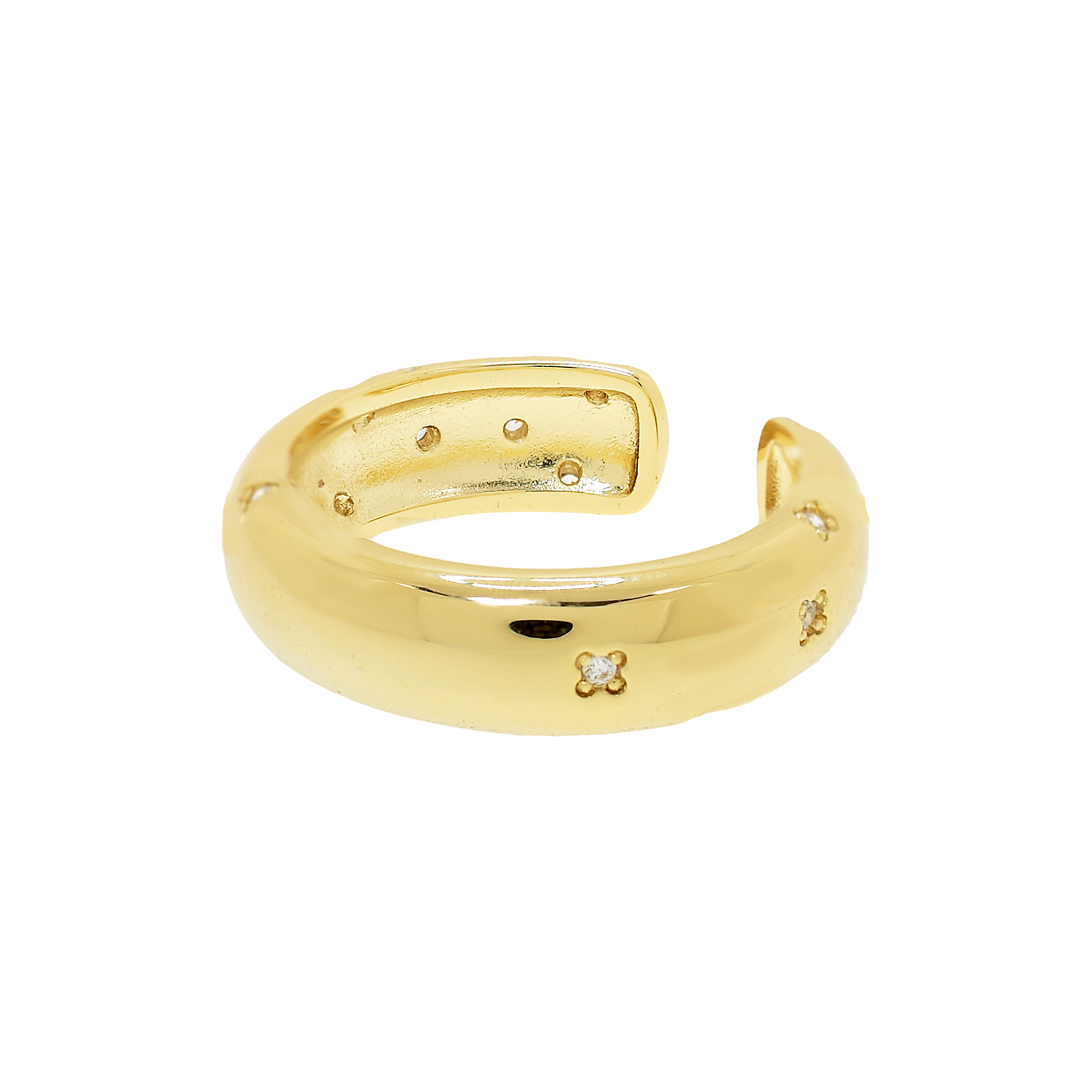 UNIVERSAL SIZE RING WITH HUNTER STARS