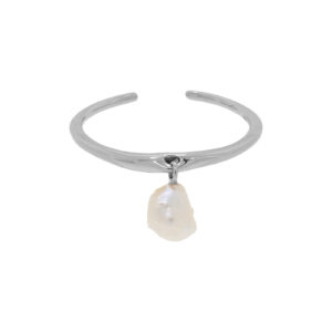 UNIVERSAL SIZE RING WITH RIVER PEARL