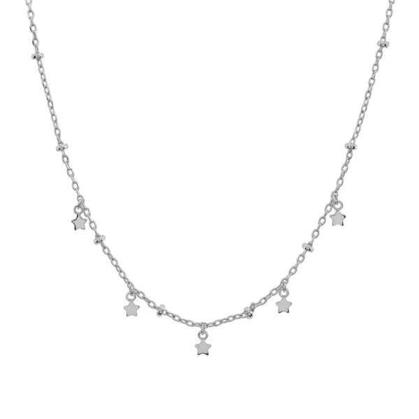 Necklace with multi-stars and balls