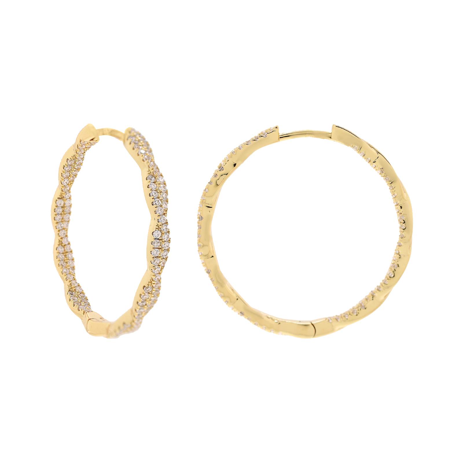 Aro de 30mm con 202 Circonitas