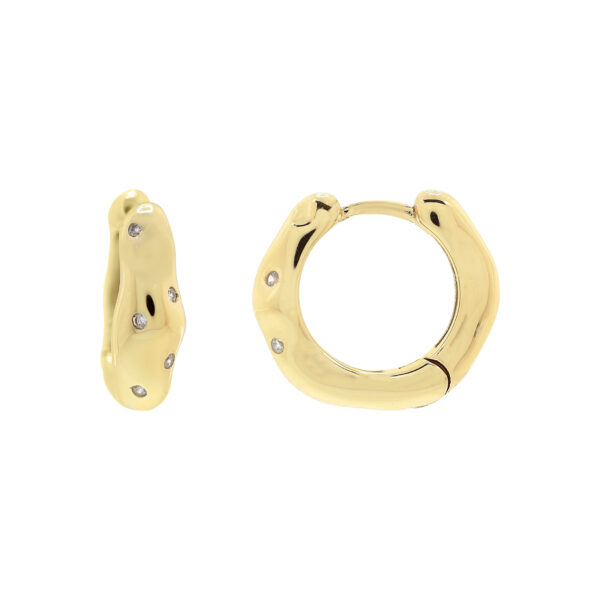 Irregular ring with 10 zircons