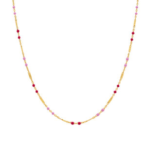 Collar con piezas de esmalte