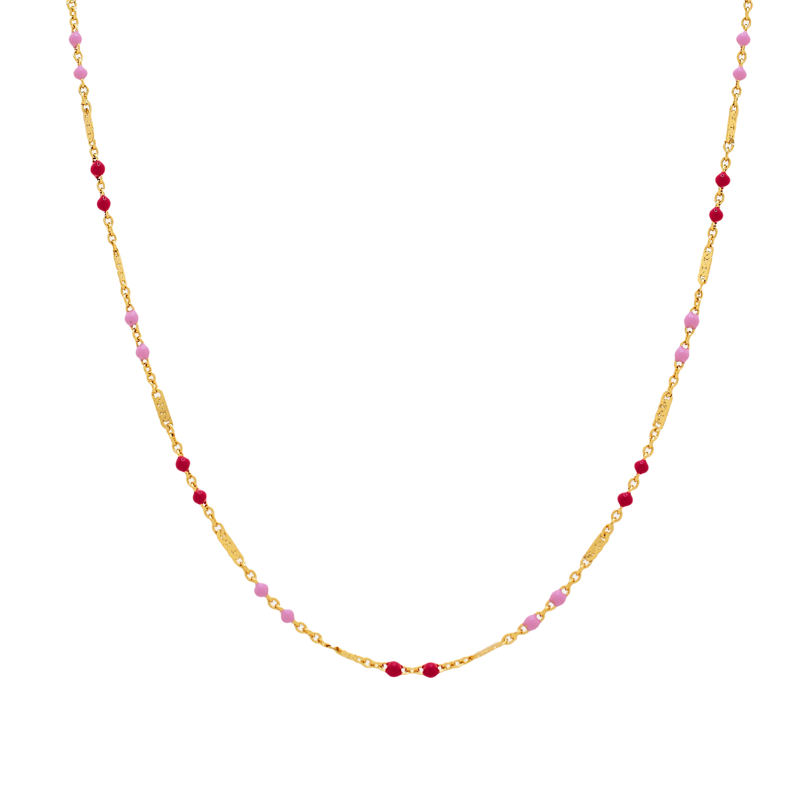 Collar con piezas de esmalte