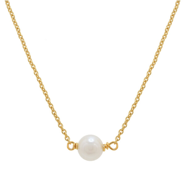 Collar with pearl