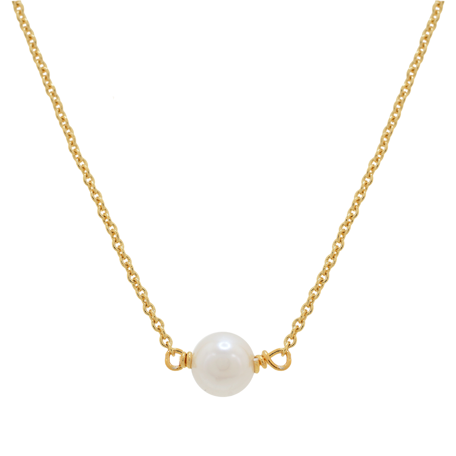 Collar con perlita