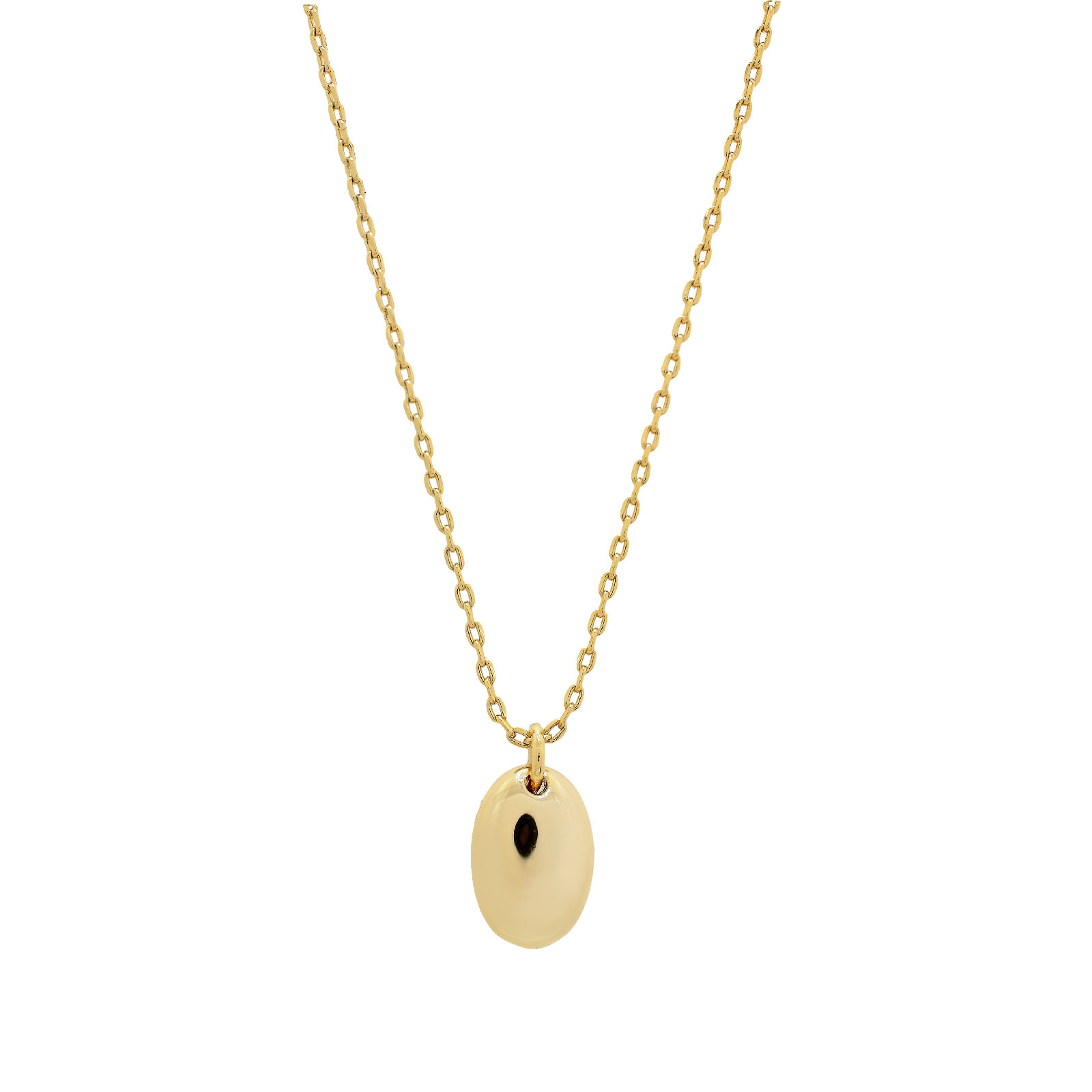 Collar oval hueco