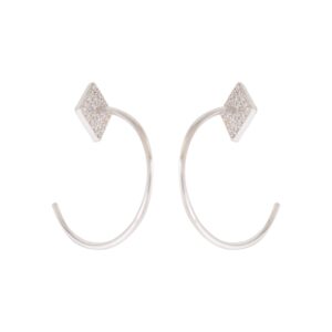SILVER EARRING OF FIRST LAW RODIATED