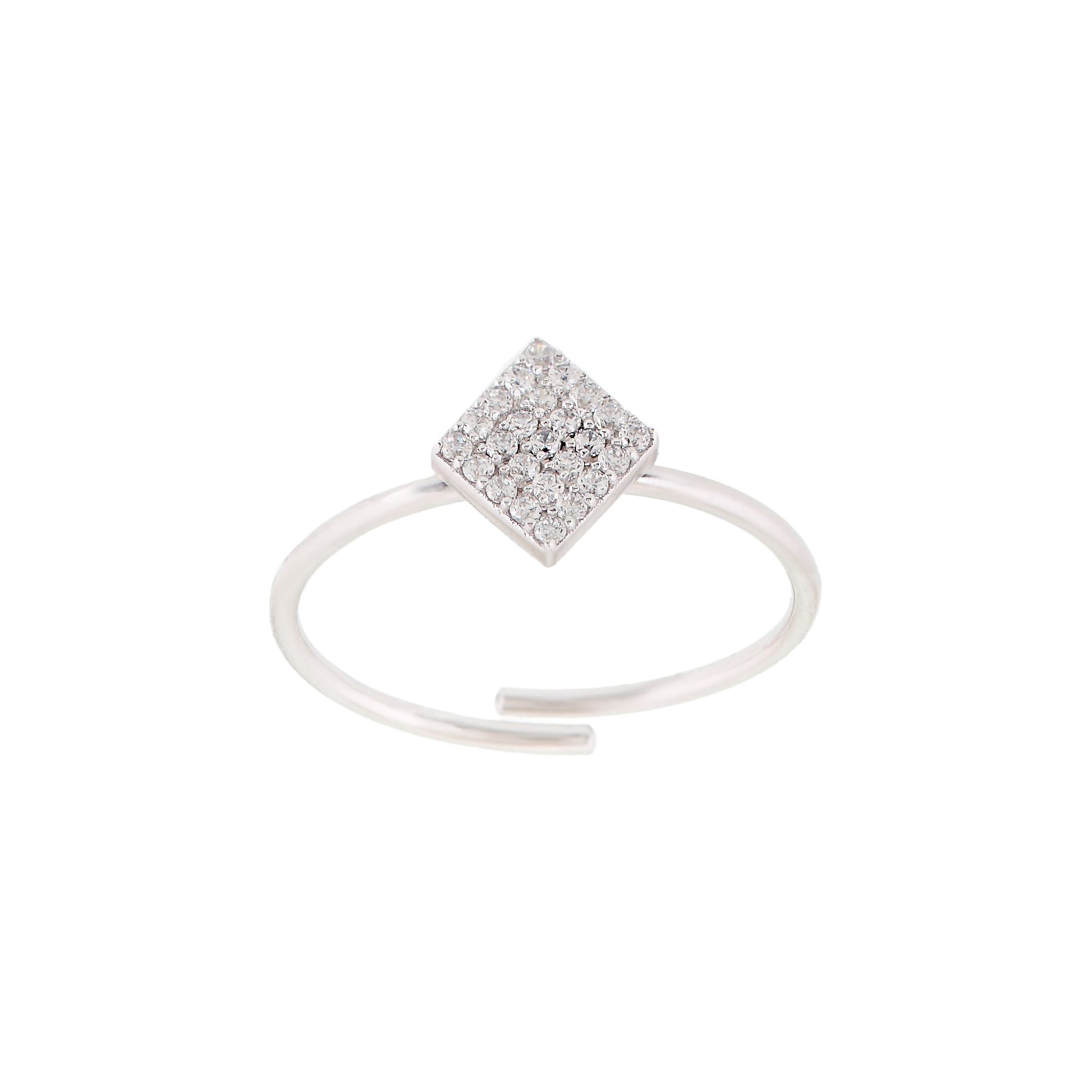 UNIVERSAL RING FIRST LAW SILVER RHODIUM