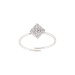 ANILLO UNIVERSAL PLATA DE PRIMERA LEY RODIADO