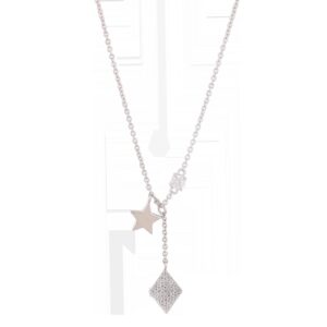 COLLAR PLATA DE PRIMERA LEY RODIADA