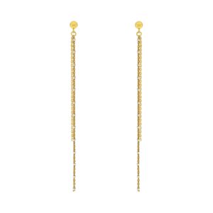 SLOPE DORADO LONG BALL WITH SILVER CHAIN ​​FIRST