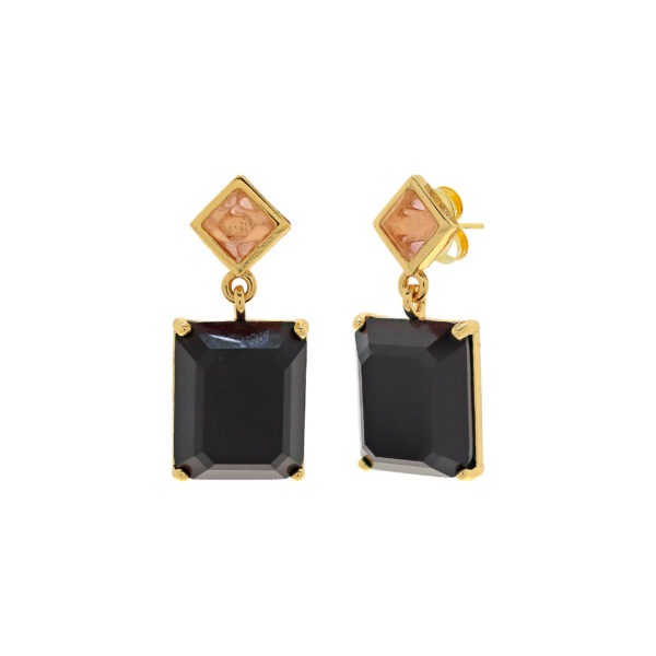 Multicolored Geometric Collection with Mother of Pearl