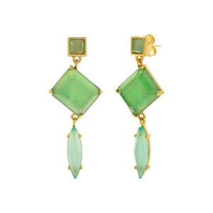 Multicolored Geometric Collection with Mother of Pearl