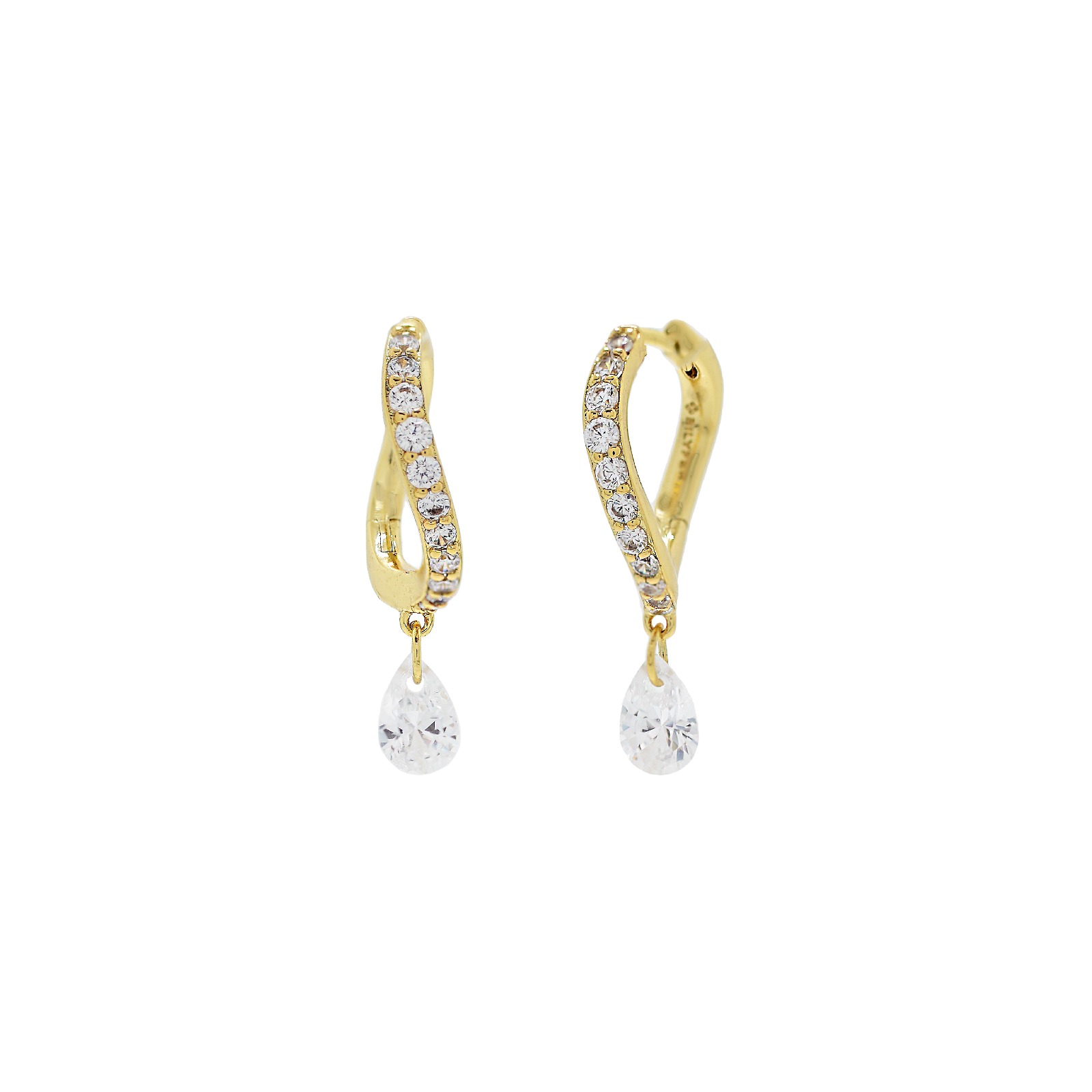 Hoop with 24 zircons