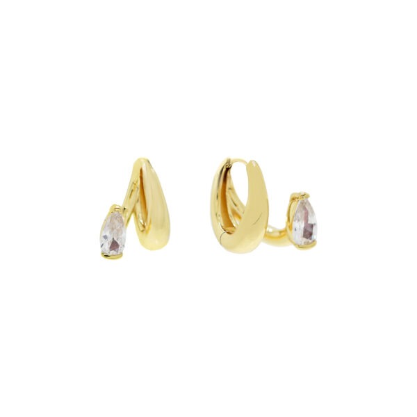 Hoop with zirconia
