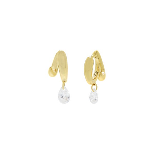 Hoop with zirconia