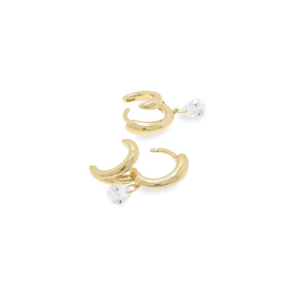 Hoop with zirconia