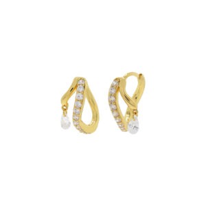 Hoop with 22 zircons