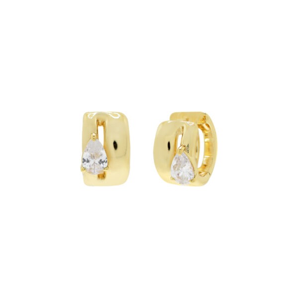 Wide hoop with zirconia