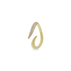 Anillo talla universal con circonitas