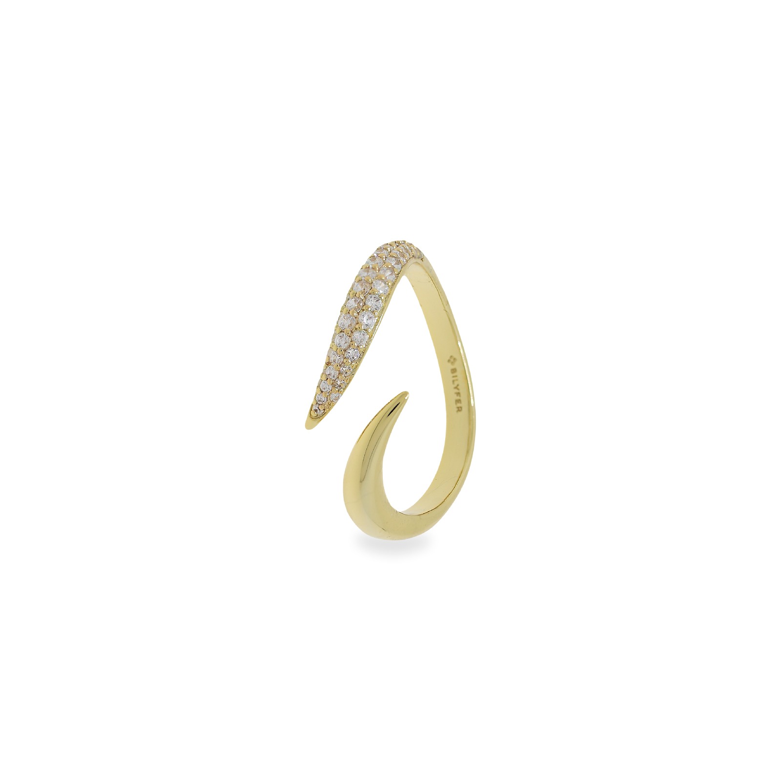 Anillo talla universal con circonitas