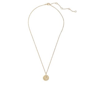 Collar Moneda con Flores