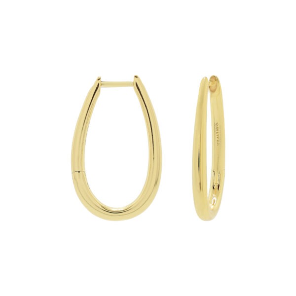 Large Oval Closed Ring with Hinge